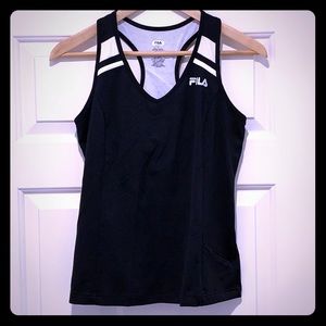 Fila Workout/Sport Top with Zipper Pocket